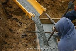 Click to view album: Footing Pour - 4/16/2010